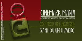 Chaveiro Cinemark Exclusivo