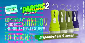 Minilanterna Exclusiva - Os Parças 2